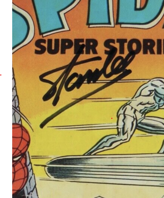 Stan Lee comic book autograph authenticity