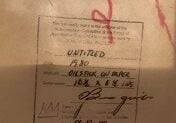 Estate of Basquiat Certificate of Authenticity