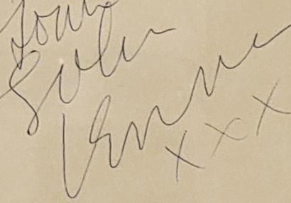 Authenticating John Lennon autograph