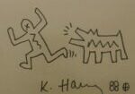 Signed drawing Keith Haring authentication